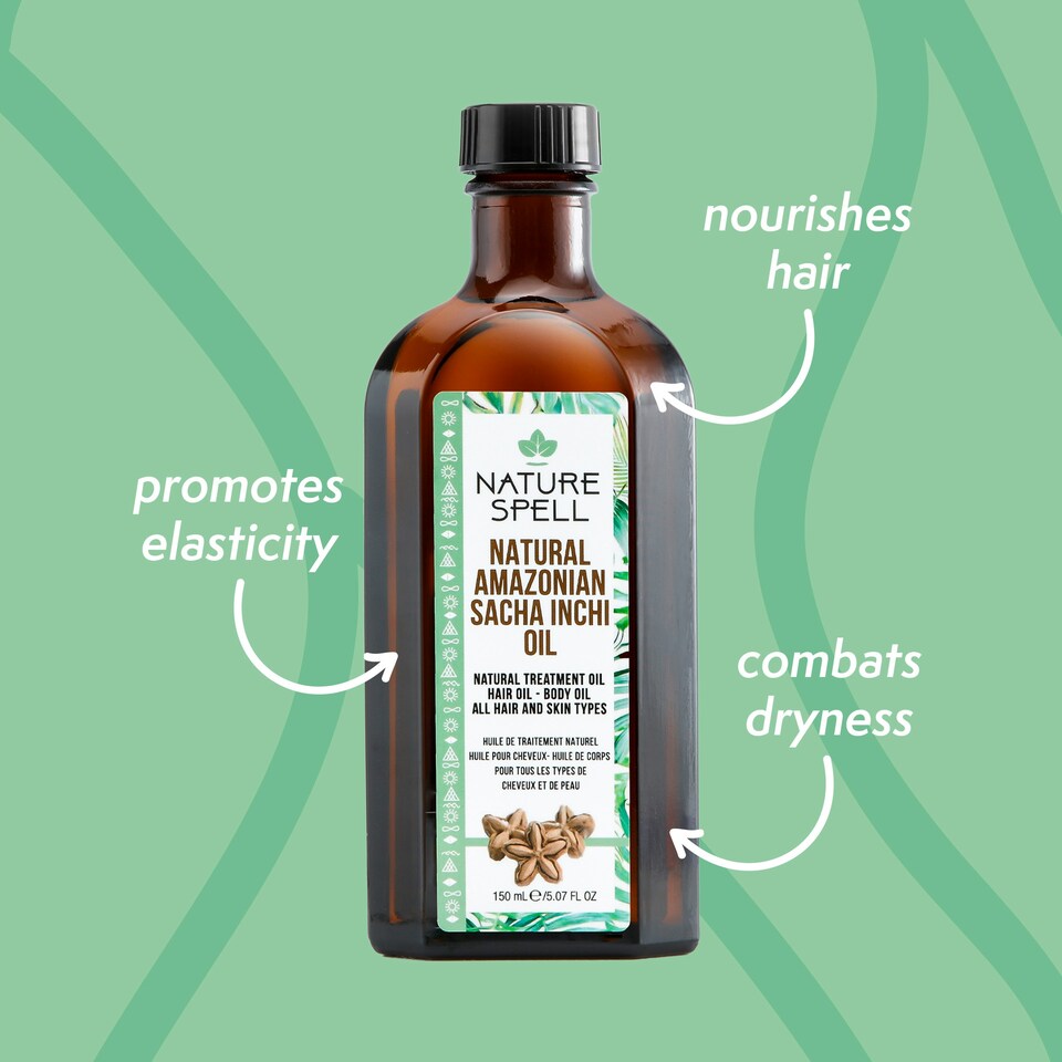 image 1 of Nature Spell Sacha Inchi Oil For Hair & Body