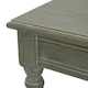 image 2 of The Serene Rattan Collection Coffee Table - Wood - L60 x W120 x H48 cm - Grey Grey