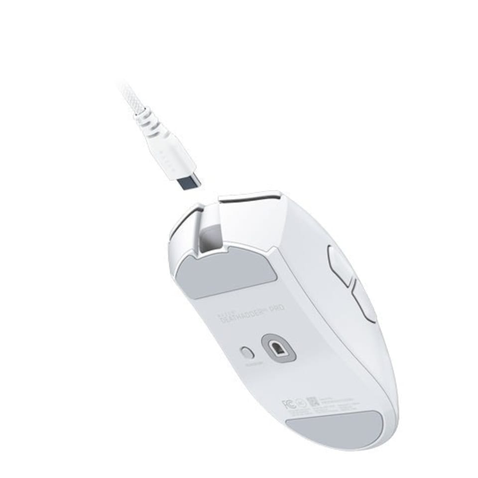 image 1 of Razer DeathAdder V4 Pro Gaming Mouse Wireless White 45000dpi 6 Buttons