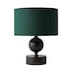 image 1 of ValueLights Anthony Candlestick Table Lamp Green Shade