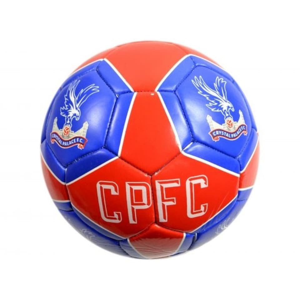 Crystal Palace FC CPFC Hexagon Mini Football - Blue/Red/White - 1