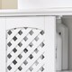 image 10 of SoBuy Under Sink Bathroom Cabinet with 2 Doors & Open Shelf, White, 31.4x12.4x23.8 in, 13.4 kg - BZR210-W