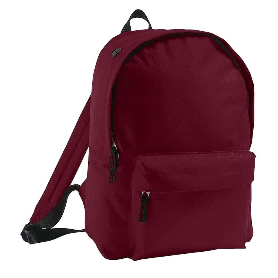 image 1 of SOLS Rider Backpack / Rucksack Bag - Burgundy - ONE