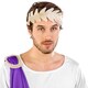 image 3 of Mens costume emperor Marcus Aurelius | White | white | 2XL | 1