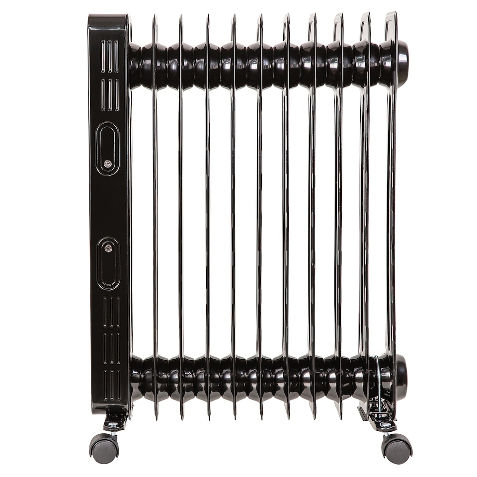 image 1 of Zanussi ZOFR5005B 2.3kW Digital 11 Fin Oil Filled Radiator – Black