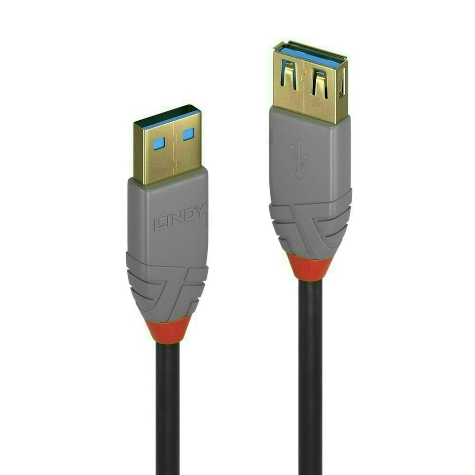 image 1 of 1m USB 3.2 Type A Extension Cable, 5Gbps, Anthra Line