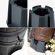 image 7 of Water Butt Kit with Tap, Diverter & Bio Cleaner –  Rainwater Collector for Garden, Balcony & Terrace – Durable Plastic Water Storage Tank Black