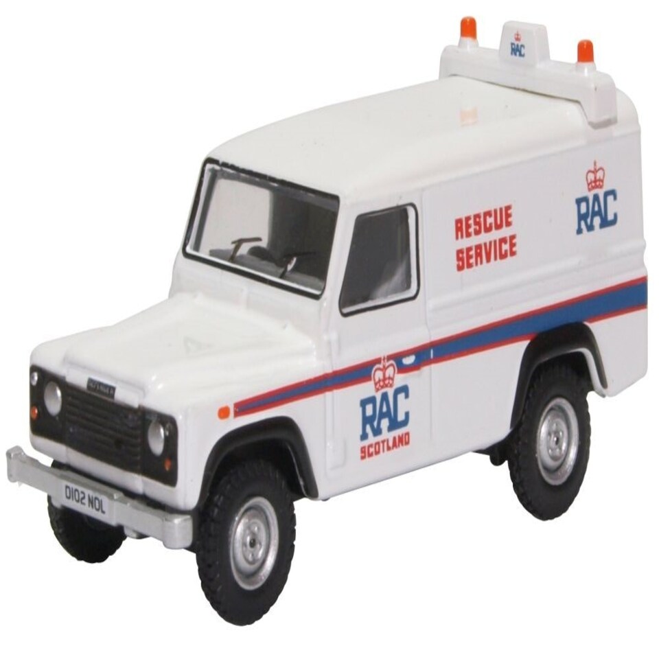 Oxford Diecast Land Rover Defender LWB Hard Back RAC
