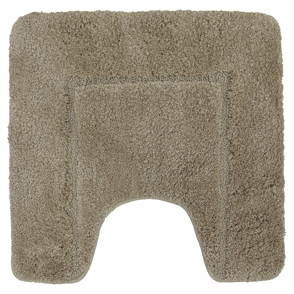 image 1 of Velosso Mayfair Microfibre Pedestal Mat Antislip Cream | Natural