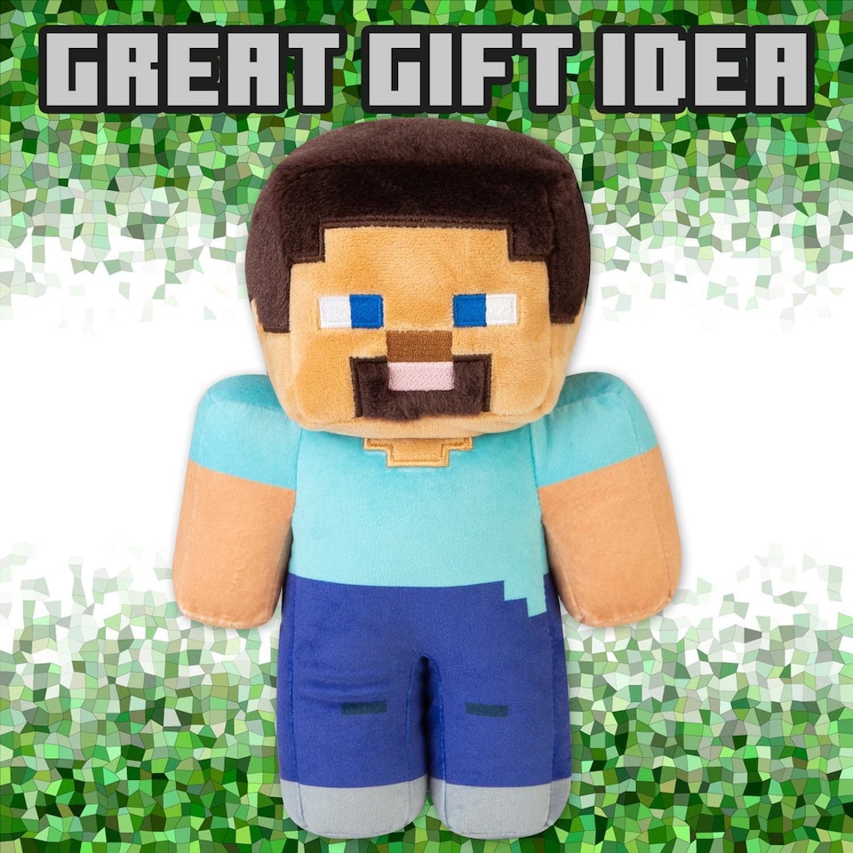 image 1 of Minecraft Steve Soft Toy Multi-colour - 28cm x 15cm