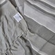 image 7 of Homescapes Cotton Morocco Striped Grey Throw - 255 x 360 cm | Grey