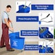 image 5 of HOMCOM 20L Compact Mop Bucket with Wringer on Wheels Black