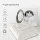 image 5 of Homescapes Australian Wool 400 GSM Heavy Duvet, Double | White | Double