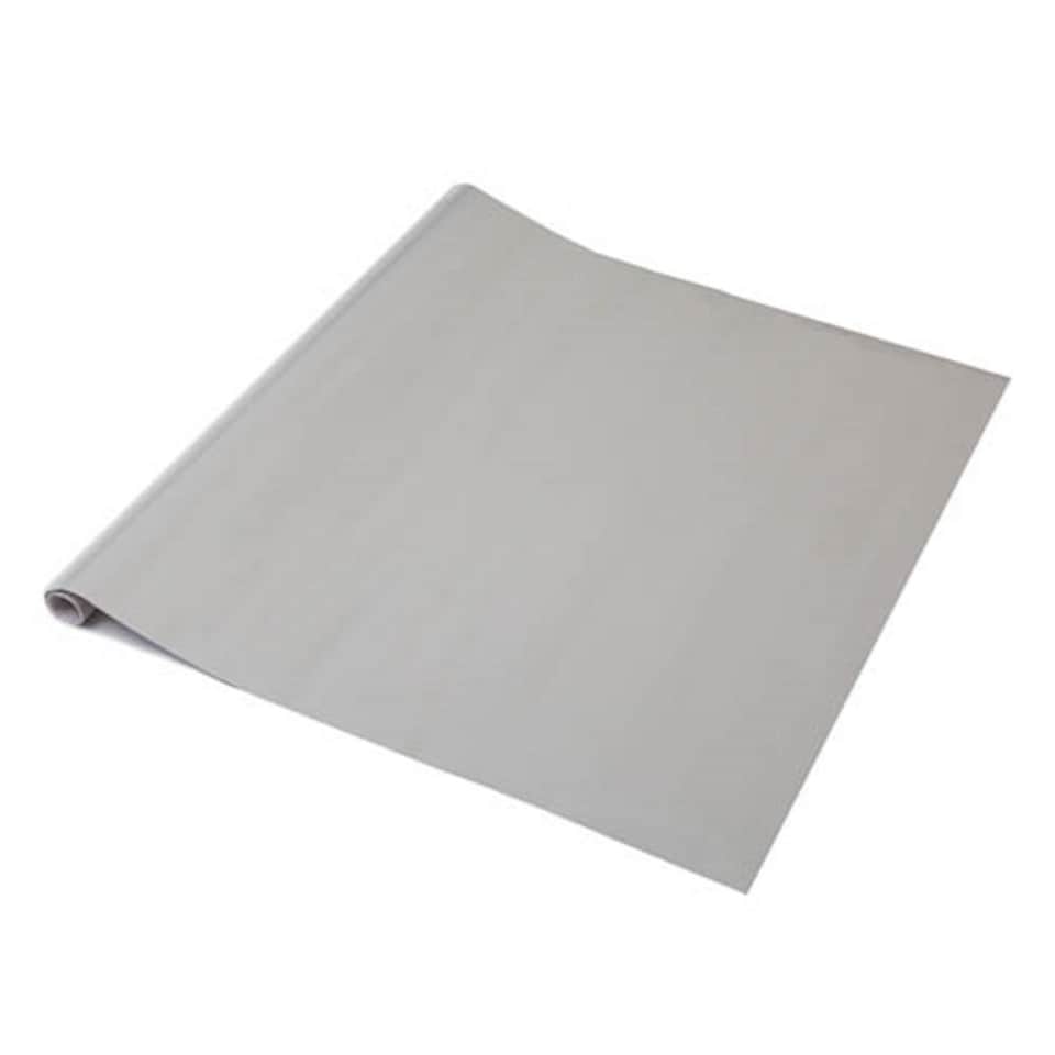 image 1 of Sticky Back Plastic Glossy Light Grey Plain Kitchen Self-adhesive Vinyl Wrap for Cupboards, Doors and Furniture 67.5cm x 2m (3 rolls) - d-c-fix