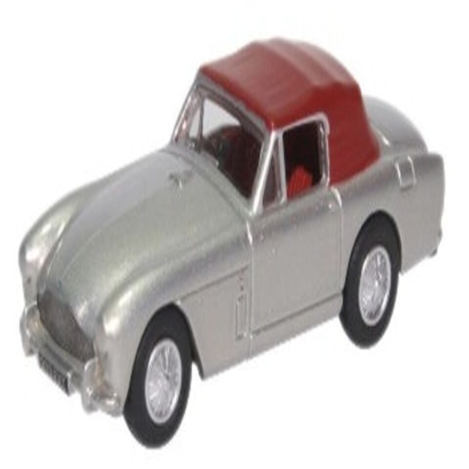 Oxford Diecast Aston Martin DB2 MkIII DHC Snow Shadow Silver