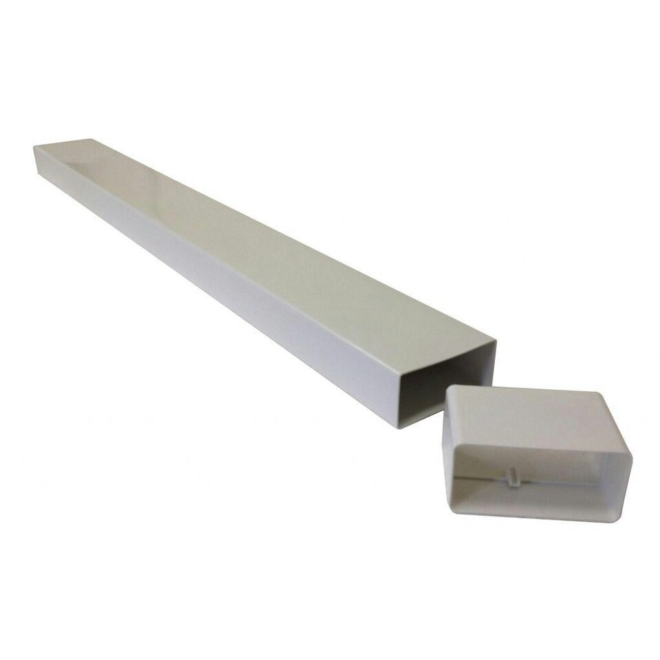 Manrose Female Flat Ducting - White - One Size
