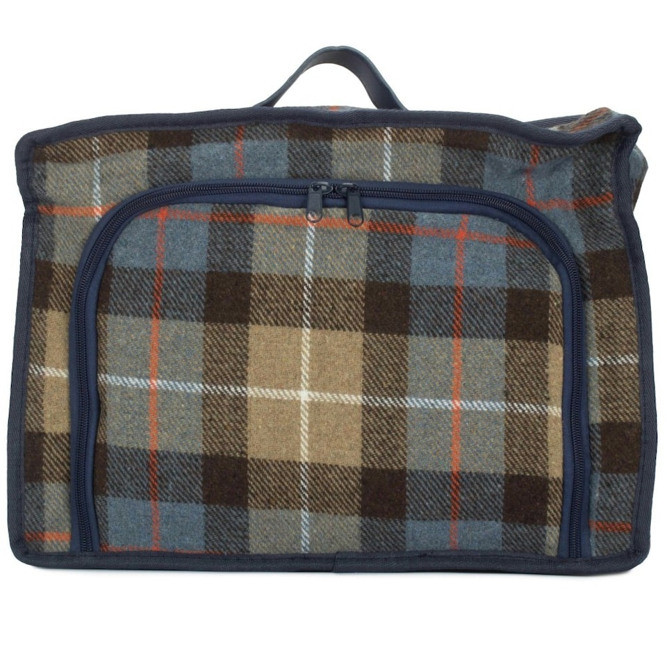image 1 of Large Ravenstor Tweed Cooler Picnic Bag