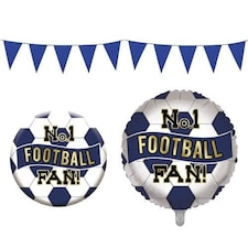 Navy Blue & White Football Party Accessories Pack