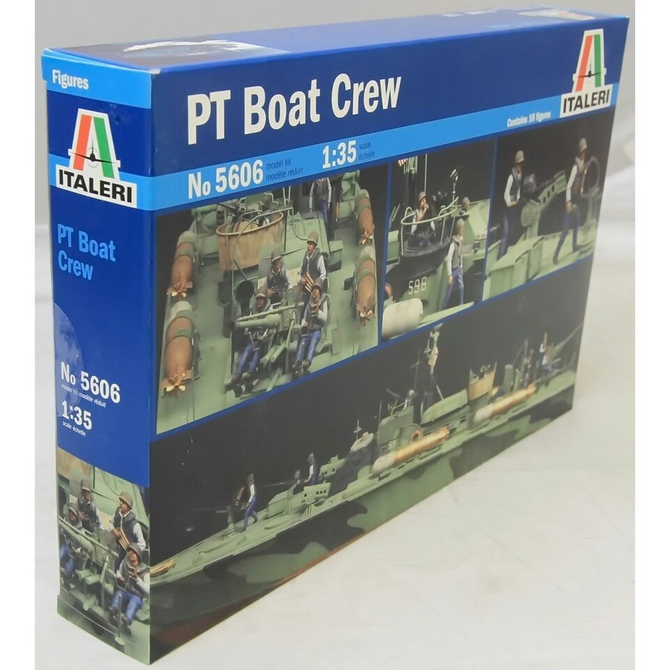 ELCO 80' PT BOAT CREW - SHIPS 1:35