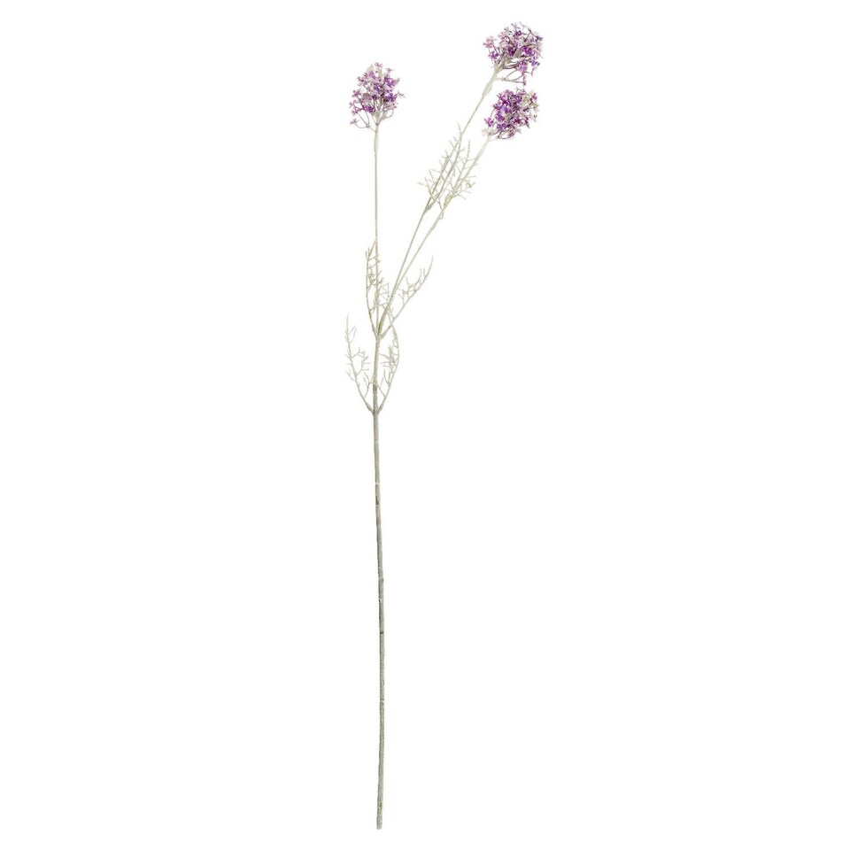 image 1 of Hill Interiors Meadow Artificial Flower - Purple - One Size