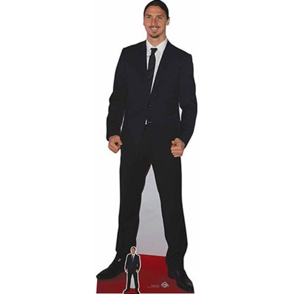 Zlatan Ibrahimovic Lifesize Cardboard Cutout 194cm