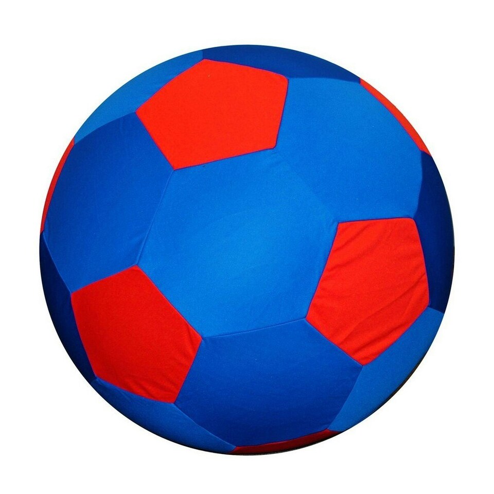 image 1 of Horsemen`s Pride Jolly Mega Ball Cover - Soccer Ball Blue - 40 inches
