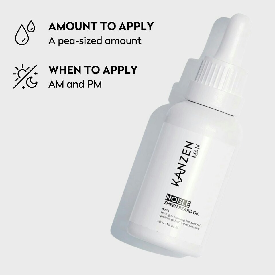 image 1 of Kanzen Man Noble Beard Oil 30ml