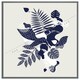 image 3 of Decorative leaf prints (Picutre Frame) Black | M