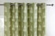 image 3 of Esher Eyelet Curtains - Green - 229cm x 183cm