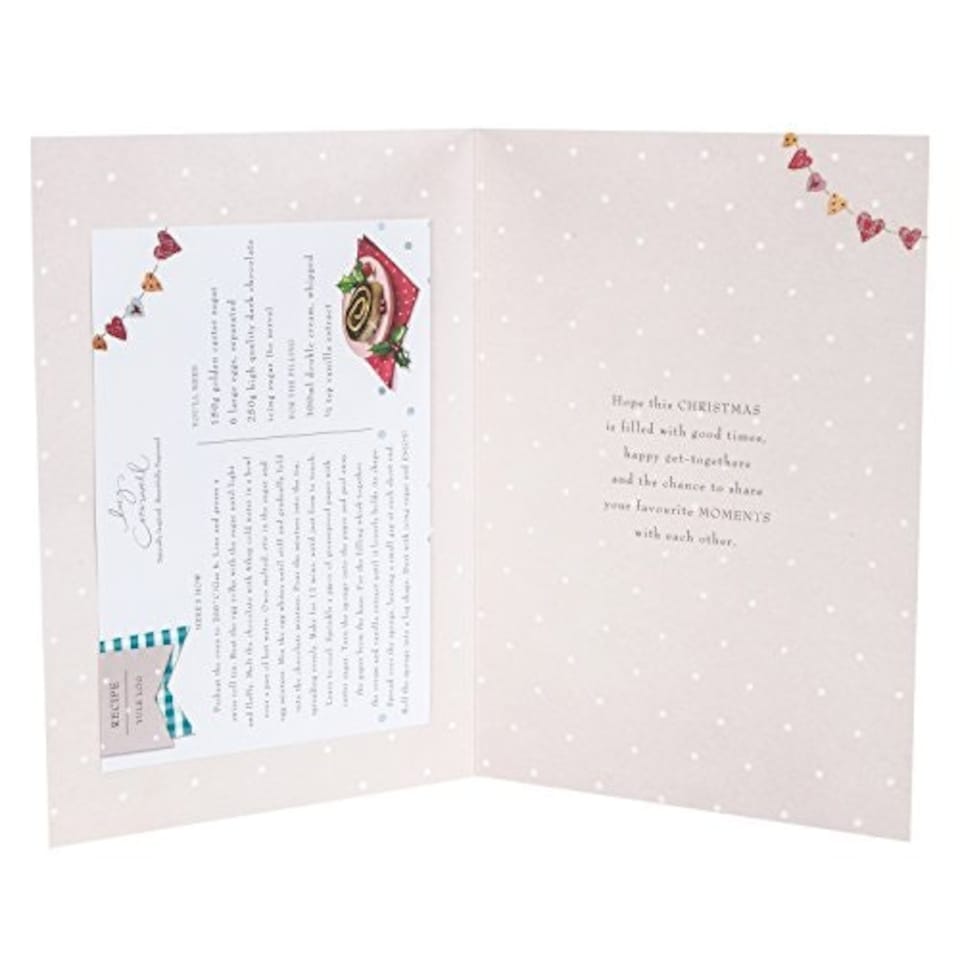 image 1 of Christmas Card To Both 'Yule Log Recipe'