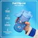 image 4 of Leak Proof Kids Water Bottle, BPA Free, 350ml (12oz) | Blue | Blue Sharks | One Size