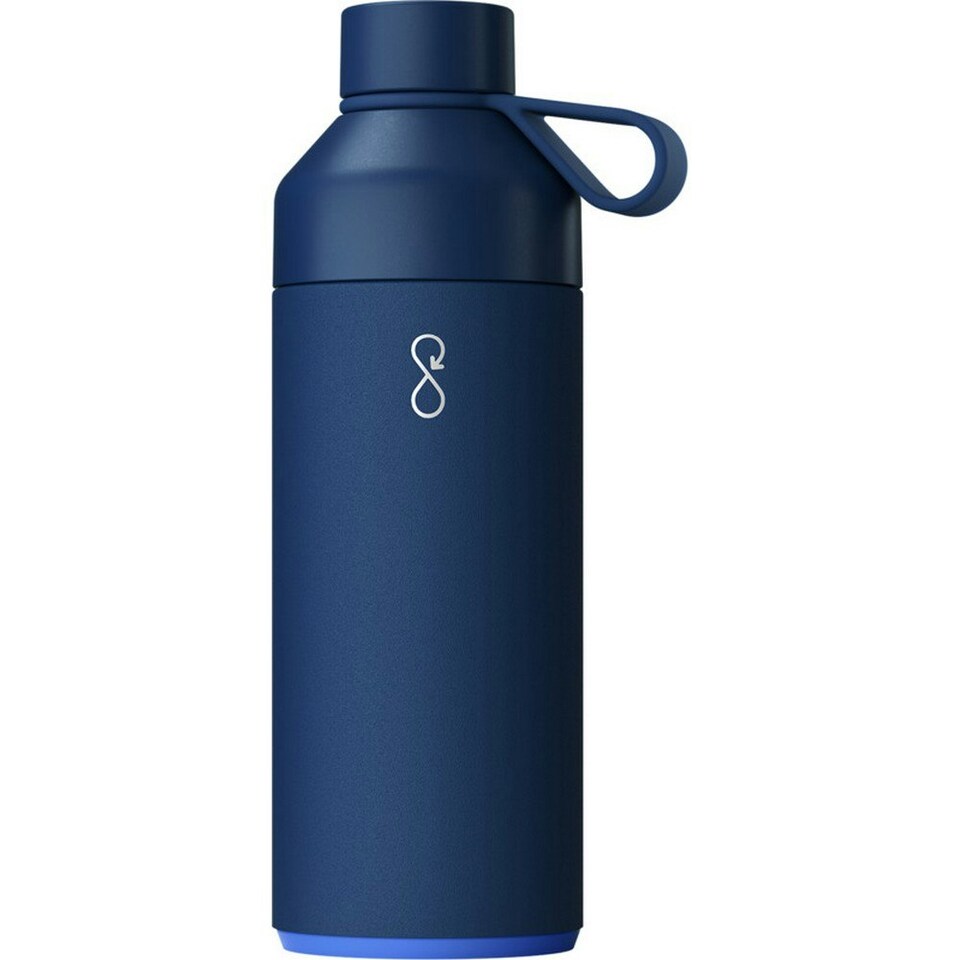 image 1 of Ocean Bottle 1000ml Insulated Water Bottle - Ocean Blue - One Size