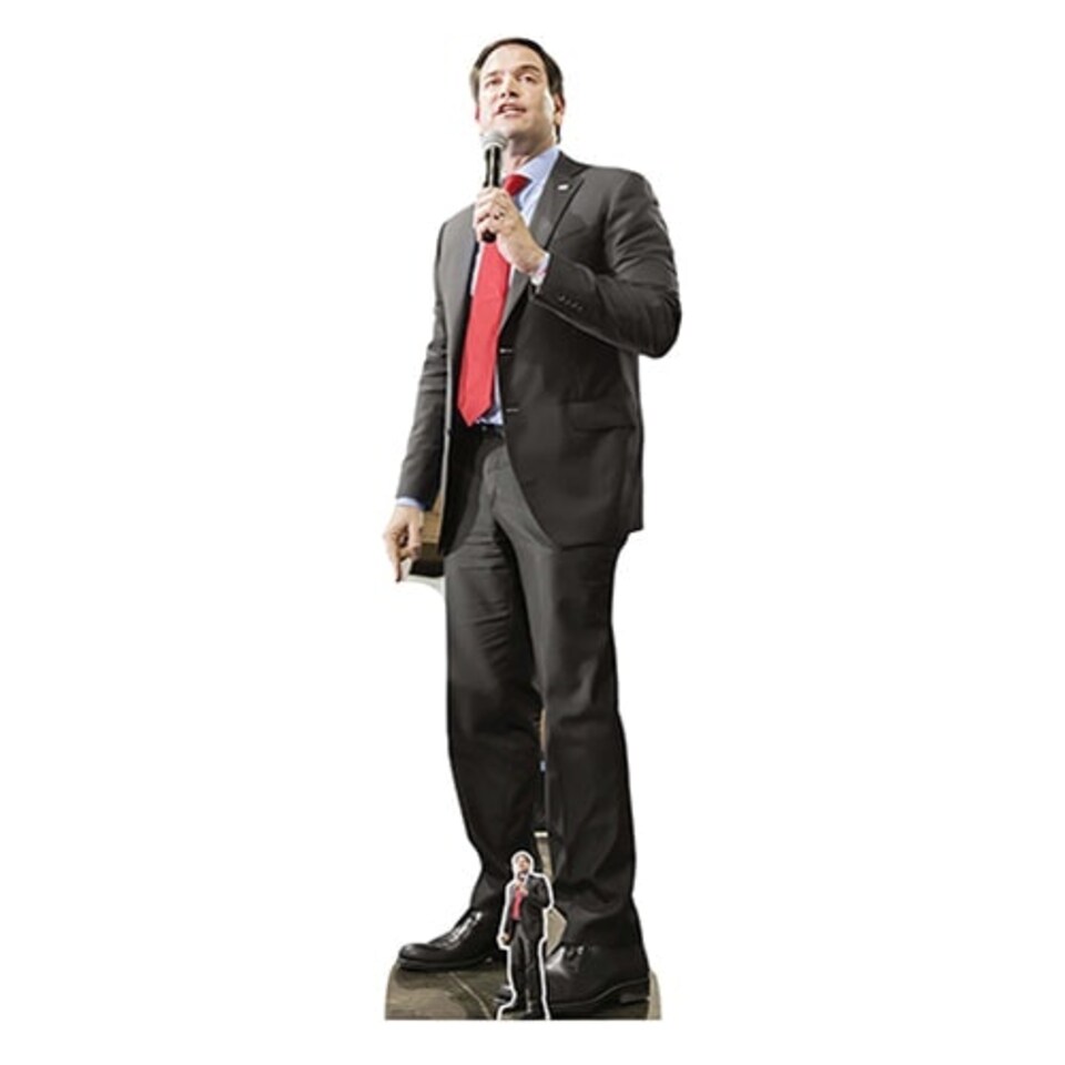 USA Senator Marco Rubio Lifesize Cardboard Cutout 177cm