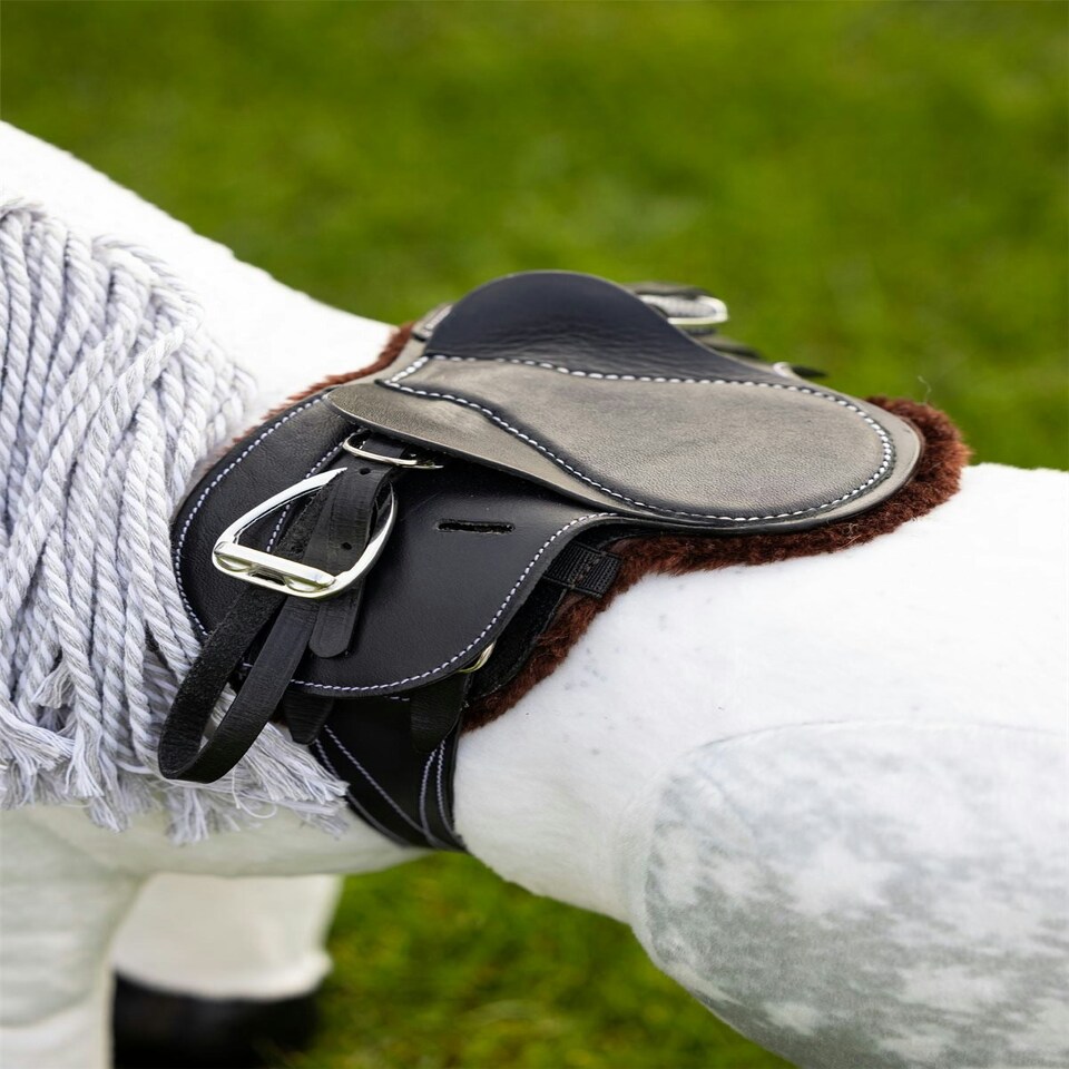 image 1 of LeMieux Toy Pony Saddle Brown | Size: One Size
Colour: Brown