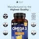 image 5 of Omega 3 2000mg High Strength EPA DHA 180 Softgels