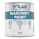 image 1 of Polar Masonry Paint Multi-Purpose Interior & Exterior Emulsion Paint Matt | White | White | 500 ml