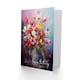 image 2 of Colourful Flower Bouquet Vase Her Birthday Card