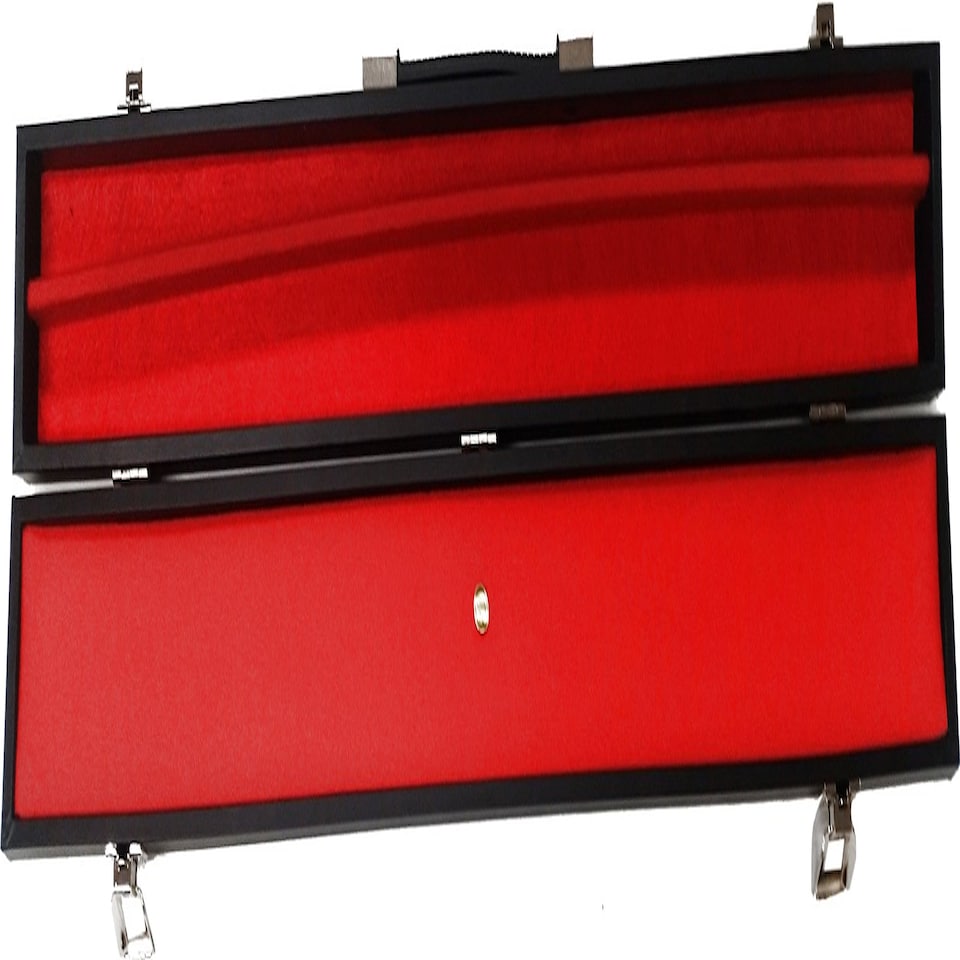 BLACK BOXWOOD 2 PIECE CUE CASE - Cartasport - CCCBL