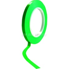MP Fineline Tape 55m x 6mm Roll Green (Pack of 4)