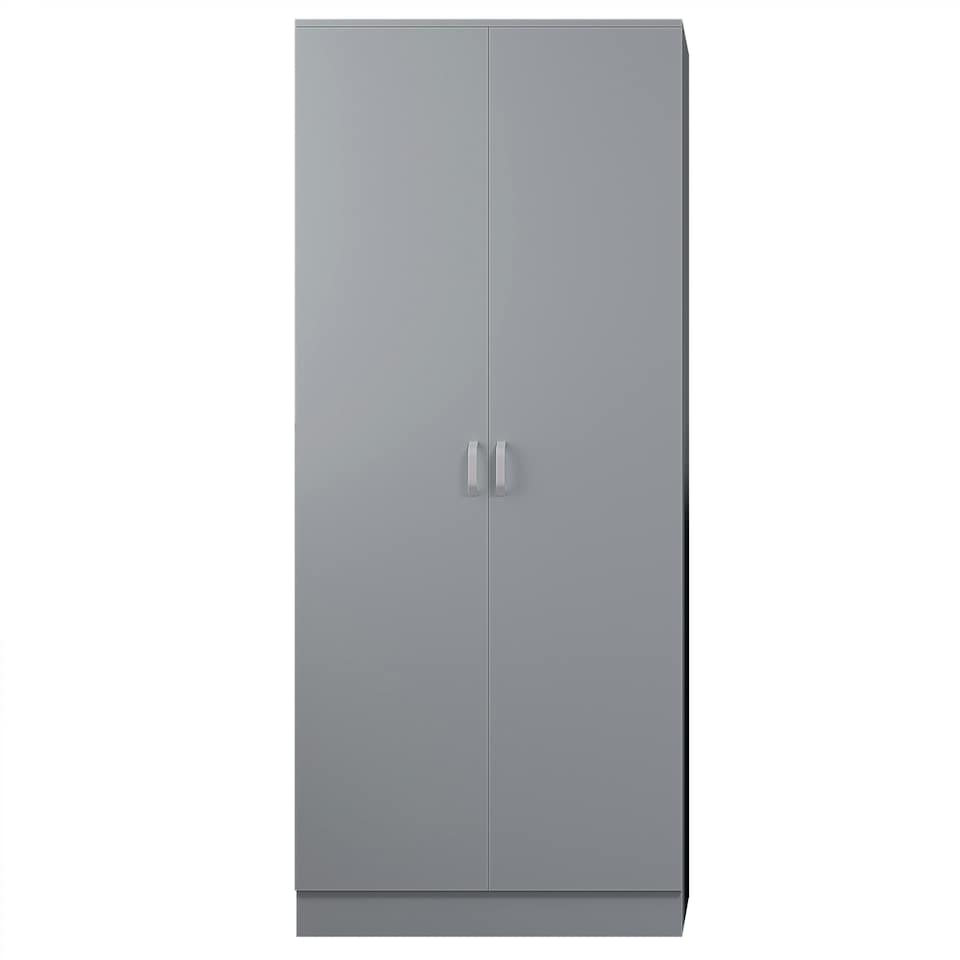 image 1 of FWStyle Esher 3 Piece Bedroom Furniture Set Matt Grey Oak Top