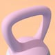 image 9 of SPORTNOW Soft Kettlebell, 10kg Kettle Bell with Non-Slip Handle for Home Gym Weight Lifting and Strength Training, Purple and Grey