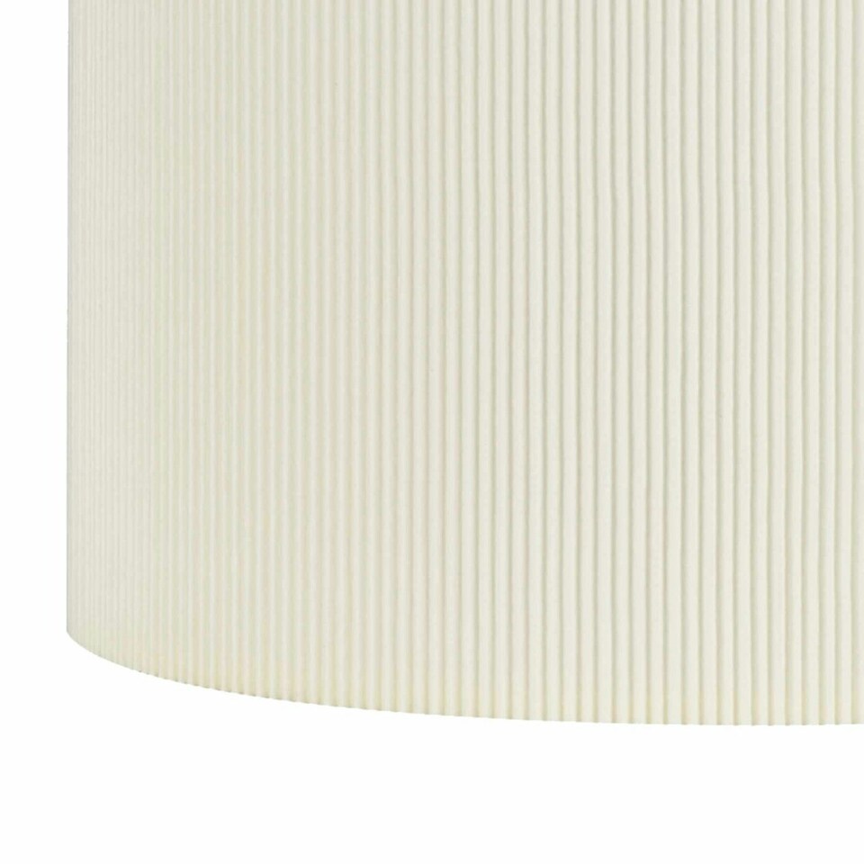 image 1 of Set of 2 Romana - Brushed Chrome Touch Operated Table Lamps Bedside Lights White Pleated Shade Silver | White