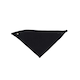 image 2 of Babybugz Baby Reversible Contrast Detail Bandana Bib - White/Black - One Size
