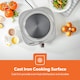 image 3 of GEEPAS 1500W Stainless Steel Single Hot Plate