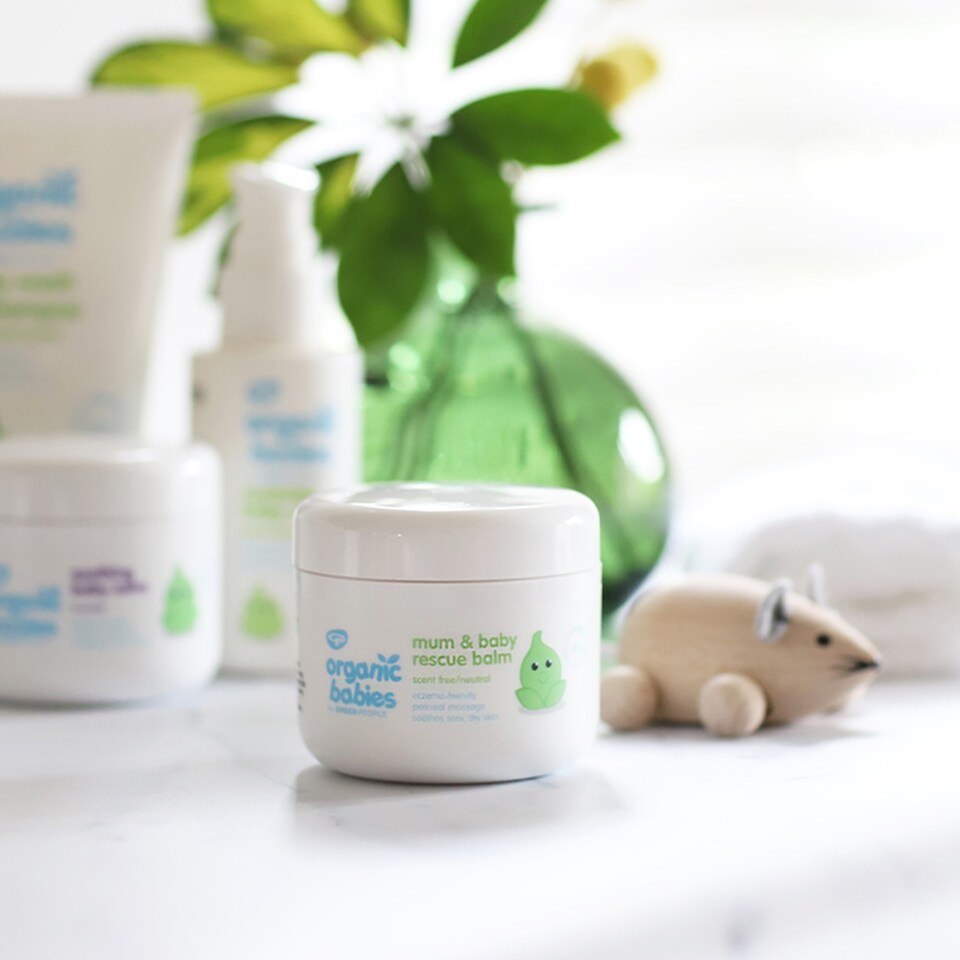 image 1 of Green People Mum & Baby Rescue Balm Eczema Scent Free 100ml