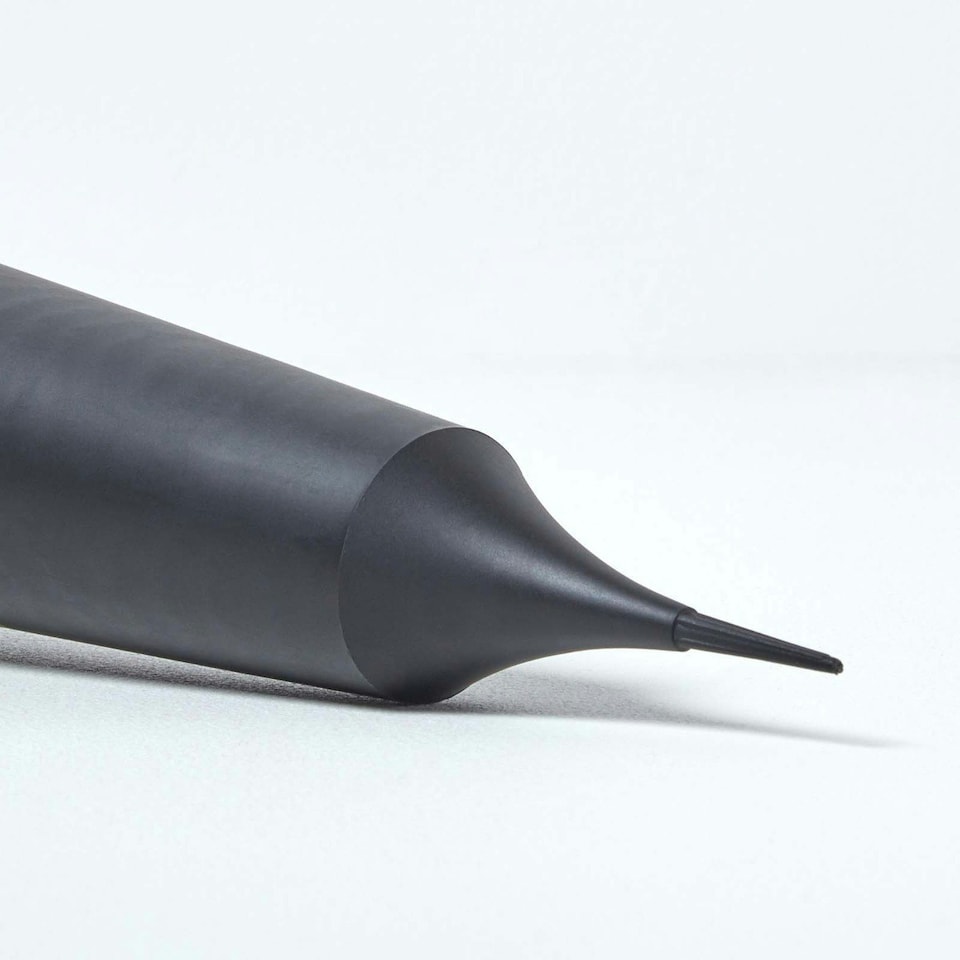 image 1 of Homescapes ‘In Loving Memory’ Flute Spike Flower Vase Grave Pot