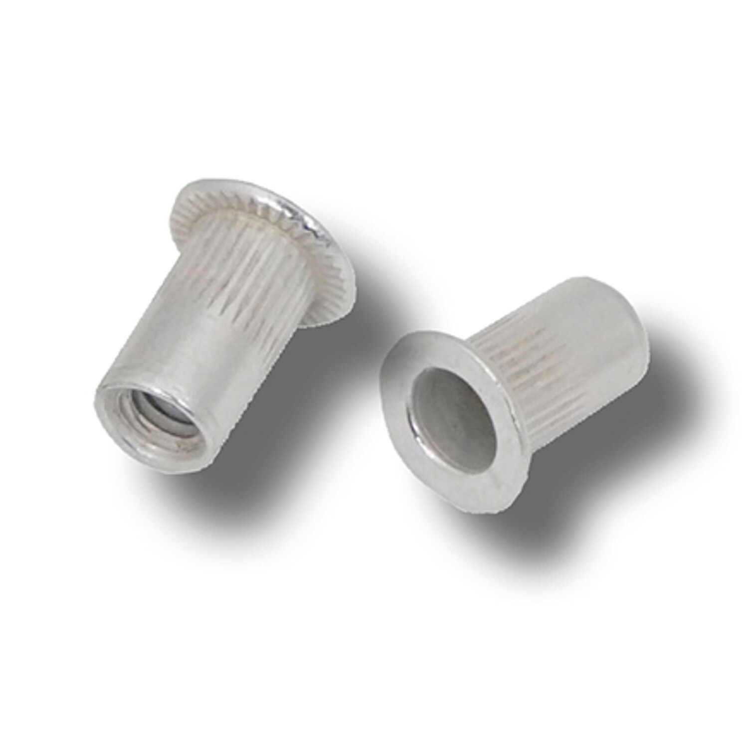 JRP Riveting Products M10 x 19.0 Aluminium Rivet Nuts in Silver