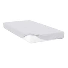 Belledorm Easycare Percale Extra Deep Fitted Sheet - White - Narrow Single
