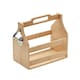 image 2 of MidOcean Bamboo 6 Bottles Cabas Beer Caddy - Wood - One Size | Brown | One Size