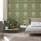 image 3 of World Of Wallpaper Forbidden Fruit Panel Wallpaper - Sage Green/Gold - 10m x 53cm | Green